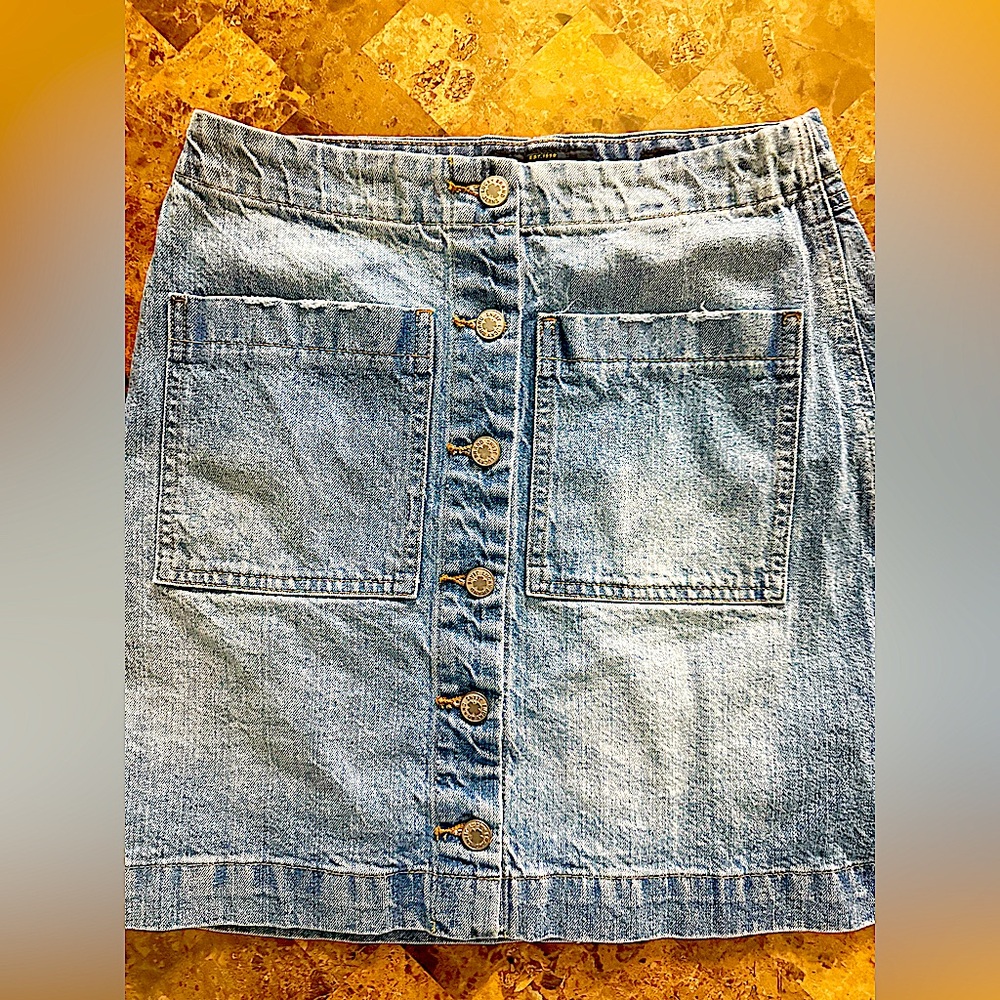 Lucky ☘️ Brand Light Blue Denim Skirt 4/27